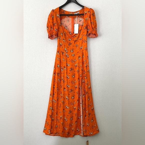 Reformation Lacey Floral Midi Dress - Picture 4 of 12